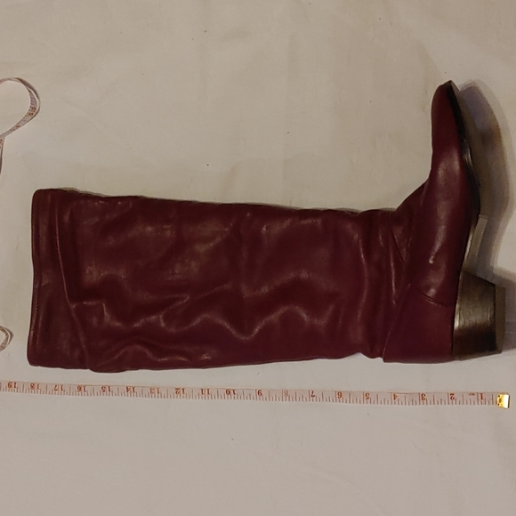 Vintage Santana Mahogany Leather Boots - Picture 9 of 10